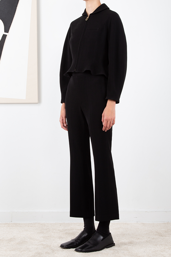 Roya Bomber in Black
