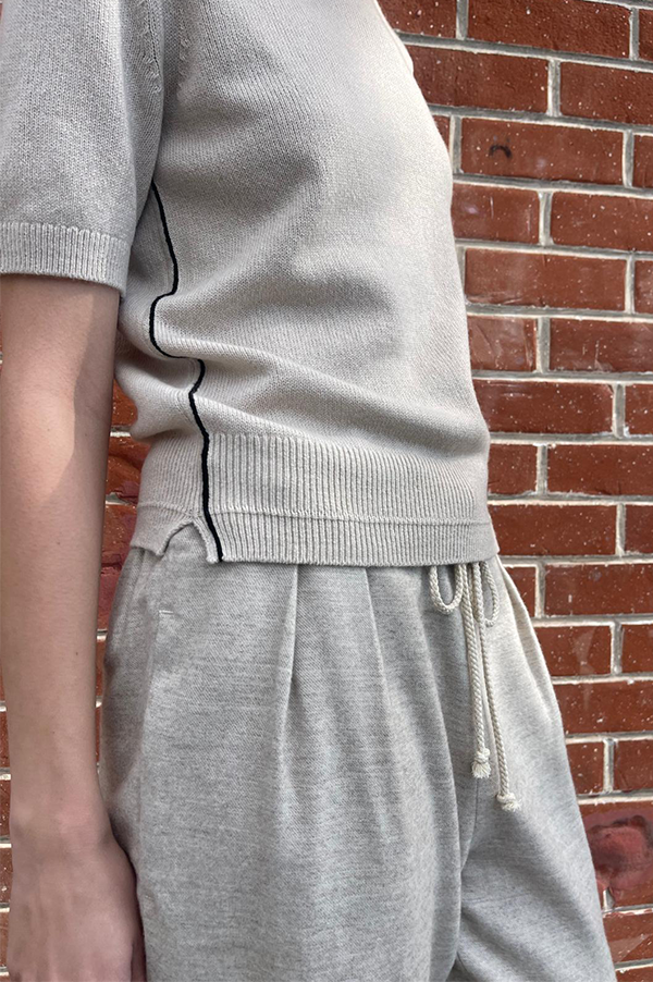 Drawstring pant. Drawstring Trouser. Oatmeal drawstring pant. Relaxed fit pant. Relaxed cream drawstring pant. Relaxed drawstring beige pant. Drawstring lounge pant.