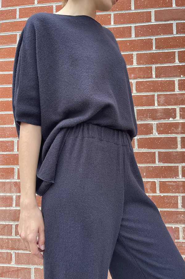 Easy Knit Pants in Midnight