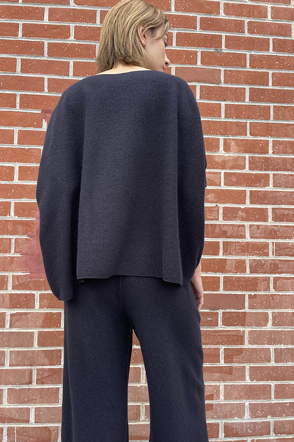 Easy Knit Pants in Midnight