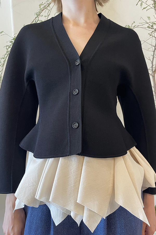 Ashlyn Henry Cardigan. Ashlyn cardigan with peplum. Ashlyn soft merino wool. Ashlyn knit. Ashlyn Fall 2025, Ashlyn sweater. Ashlyn black cardigan. Ashlyn black sweater. Ashlyn  Luxurious knit. Black cardigan. Black cardigan. Des Kohan Ashlyn. Ashlyn Henry Des Kohan Fairfax Ashlyn. Ashlyn West Hollwood. Ashlyn exclusives. Ashlyn winter 2025. n Fall 2025. Ashlyn winter 2025. Ashlyn CFDA nominee. Des Kohan Ashlyn. Des Kohan exclusive Ashlyn. Des Kohan Los Angeles. Ashlyn Park. Ashlyn button down sweater noir. 