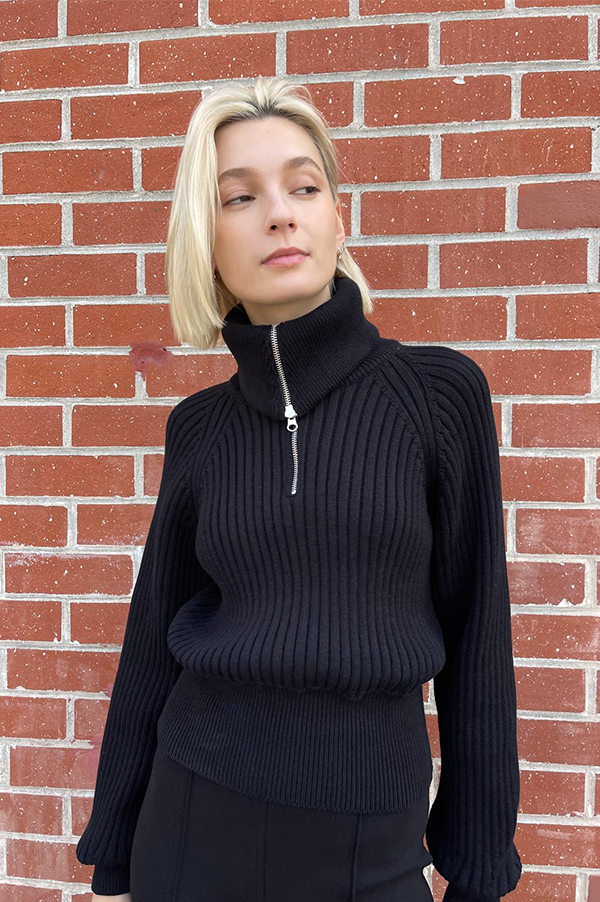 High Sport Chester Sweater in Black