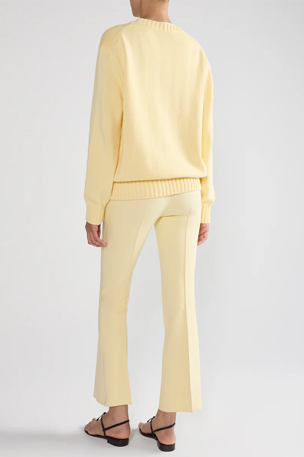 Jordan Sweater in Pale Yellow