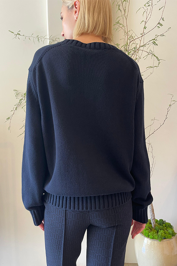 Jordan Sweater in Dark Navy (Sold Out)