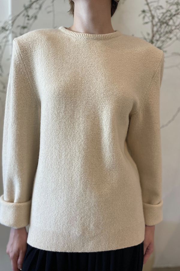 Tailored Klami Sweater in Oatmeal