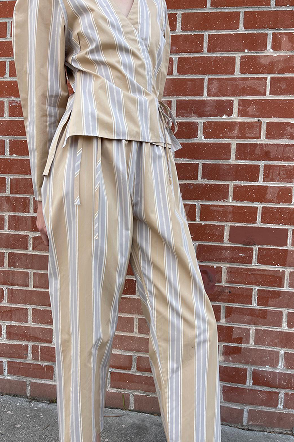 Lexy Pant in Baroque Stripe