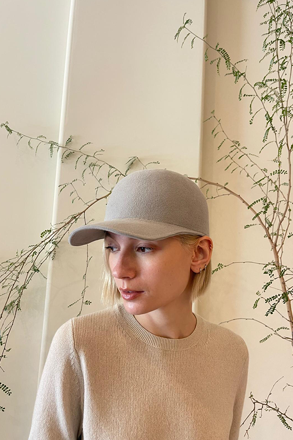 Palas Cap In Light Grey