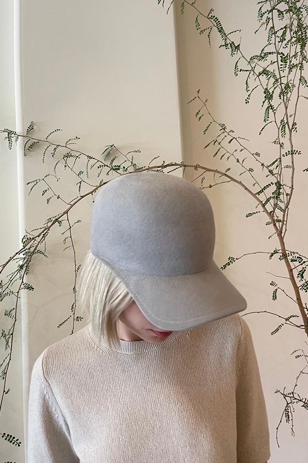 Palas Cap In Light Grey