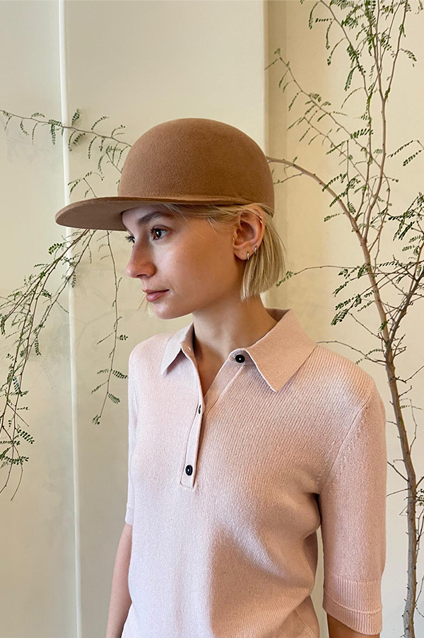 Palas Cap In Camel