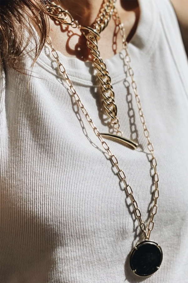 Vintage Mexican Peso Necklace