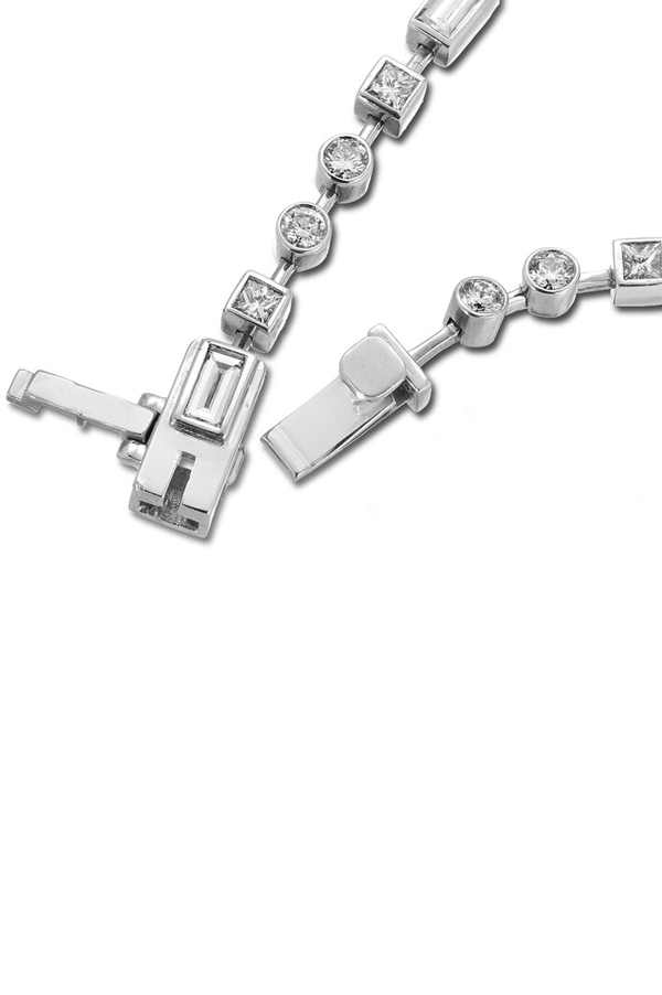 Platinum Tennis Bracelet