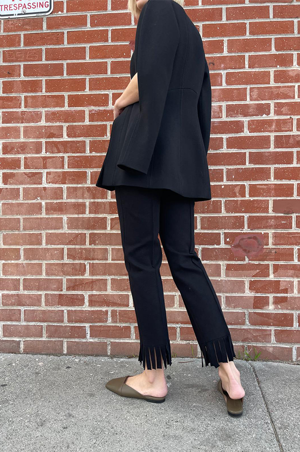 Wide Sleeve Jacket in Black