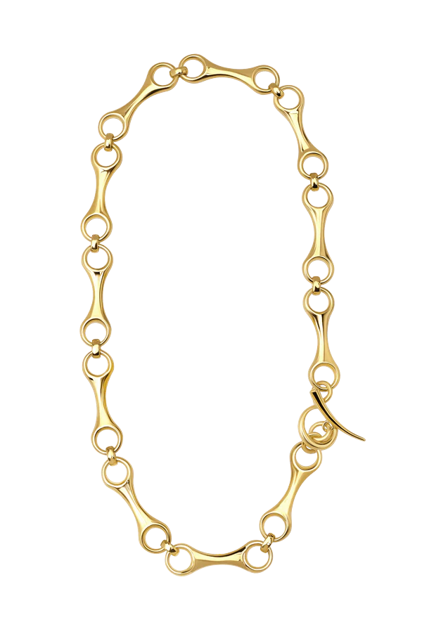 40mm Grande Double Beam Chain Necklace