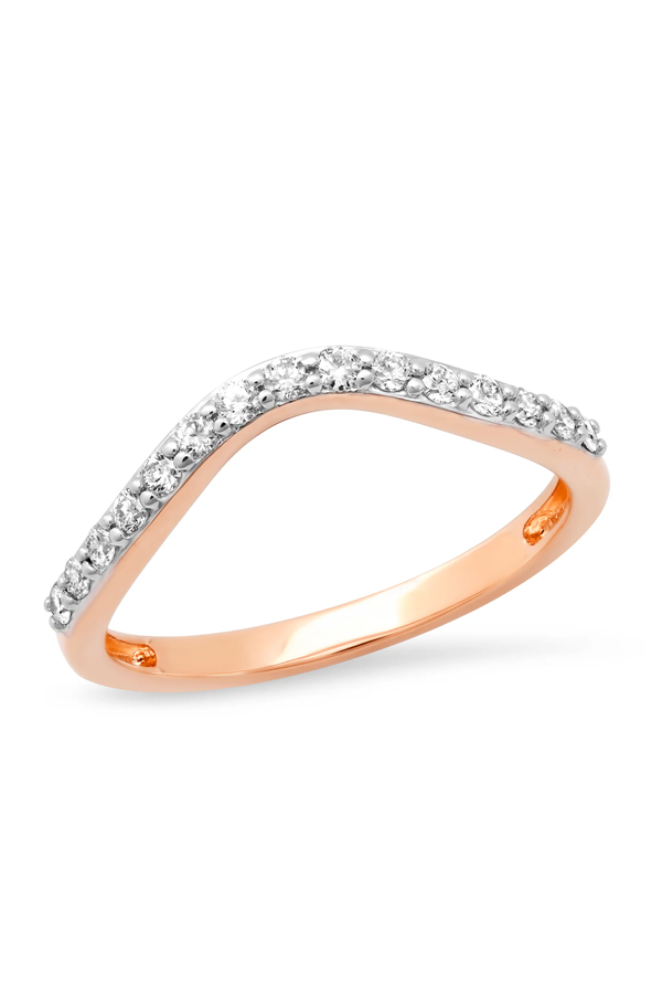 Diamond Contour Ring