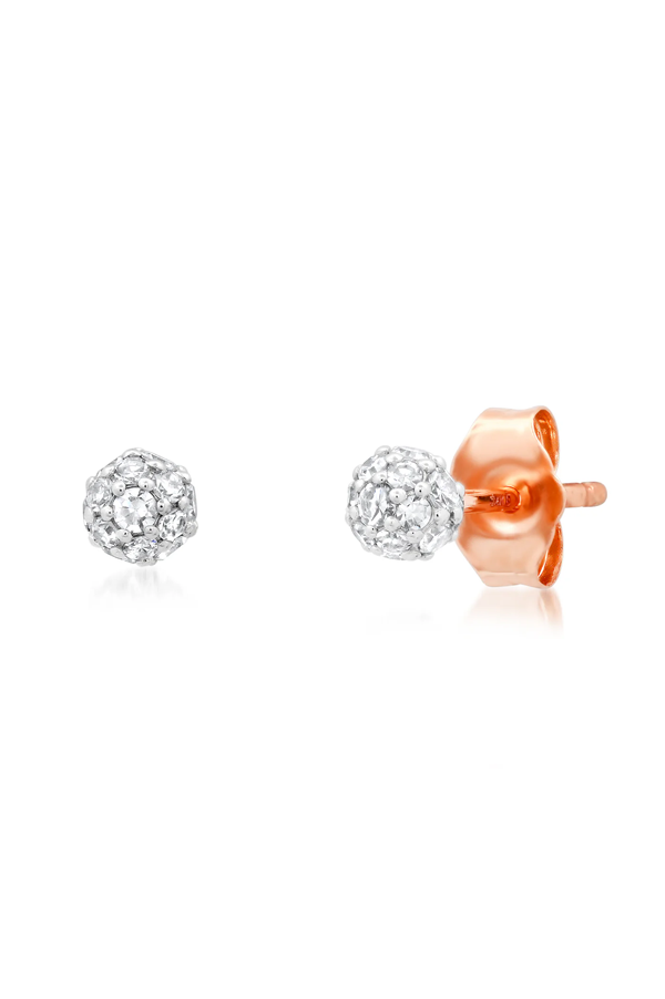 Mini Diamond Orb Studs