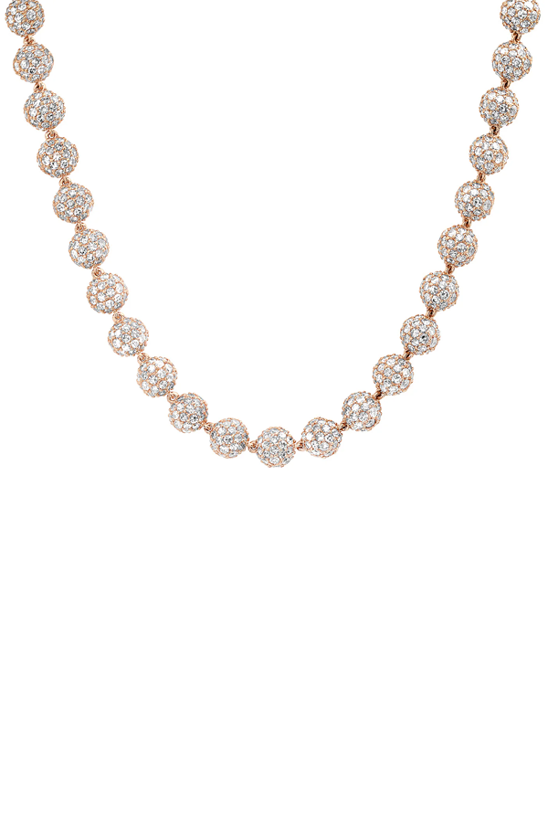 Diamond Orb Necklace