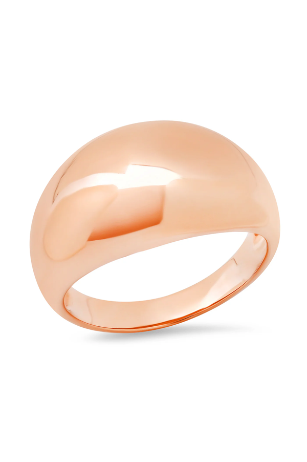 Solid Gold Cocktail Ring