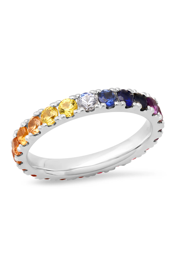 Large Sunset Eternity Band