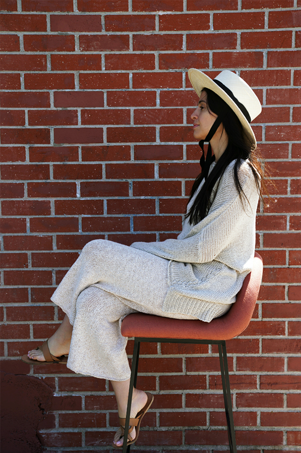 Gloria Hat in Cream with Chinstrap