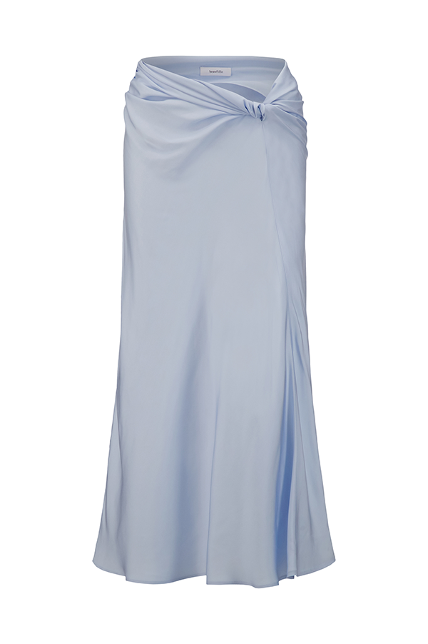 Beaufille Vela Slip Skirt in Powder Blue