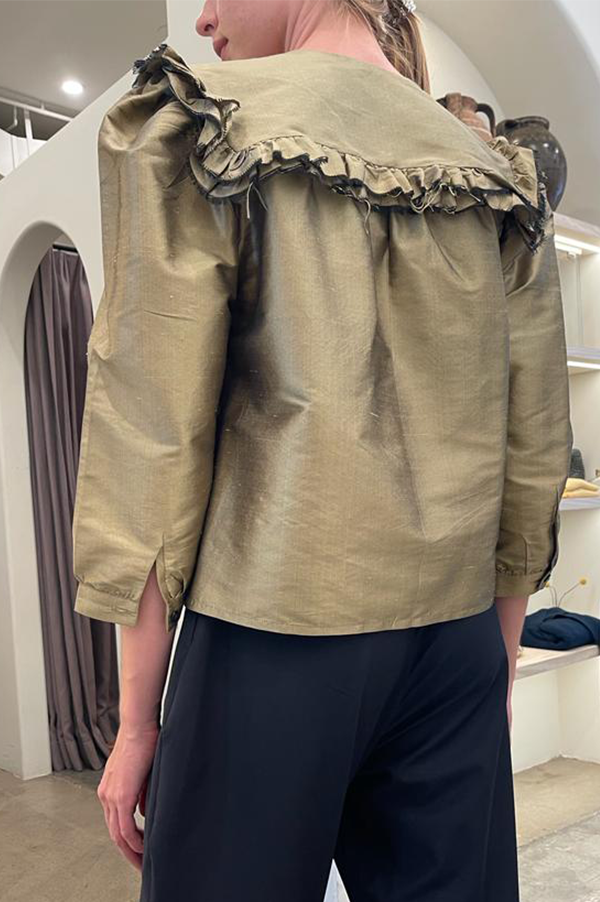 Vienna Blouse in Pyrite (Sold Out)