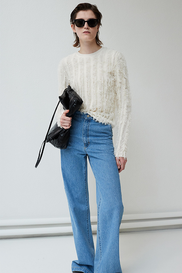 Karrie Fringe Knit Sweater (Sold Out)