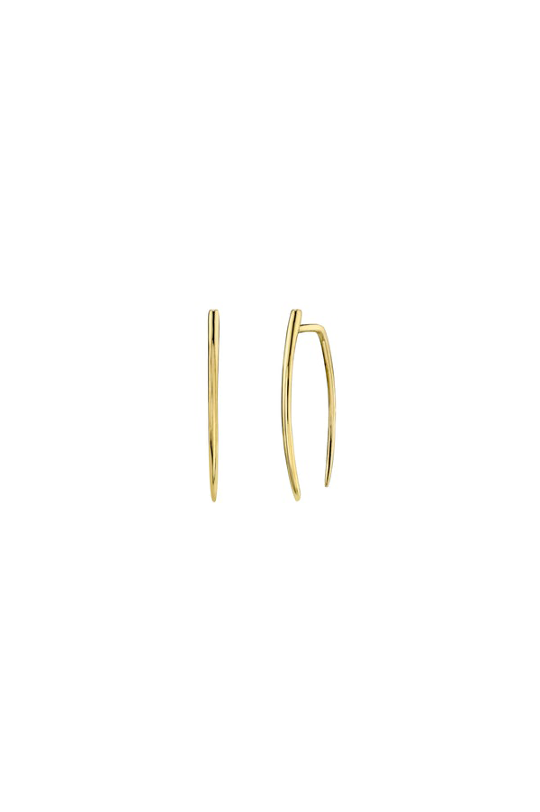 Large Classic Infinite Tusk Earrings