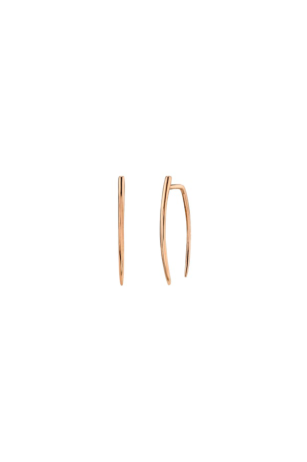 Large Classic Infinite Tusk Earrings