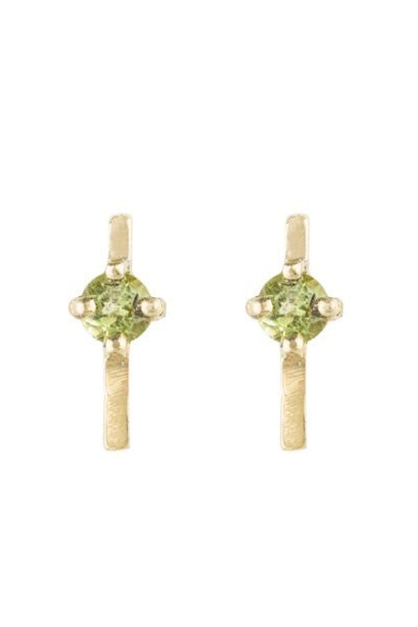 Little Horizon Peridot Earrings