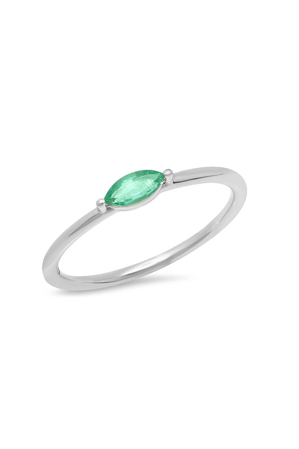 Emerald Marquise Ring