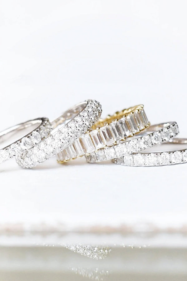 Diamond Vertical Baguette Ring