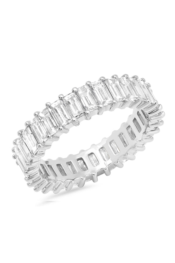 Diamond Vertical Baguette Ring